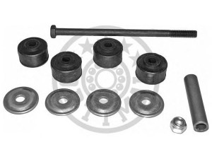 OPTIMAL F8-5712 skersinio stabilizatoriaus komplektas 
 Ašies montavimas/vairavimo mechanizmas/ratai -> Stabilizatorius/fiksatoriai -> Pasukimo trauklė
1603149, 90009368, 90009368
