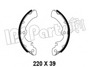 IPS Parts IBL-4801 stabdžių trinkelė 
 Stabdžių sistema -> Būgninis stabdys -> Stabdžių įdėklas/ trinkelė
52202-72050, 52210-77200, 52210-77270