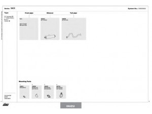 DINEX 339200002 išmetimo sistema