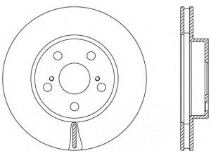 OPEN PARTS BDA2463.20 stabdžių diskas 
 Stabdžių sistema -> Diskinis stabdys -> Stabdžių diskas
4351247030