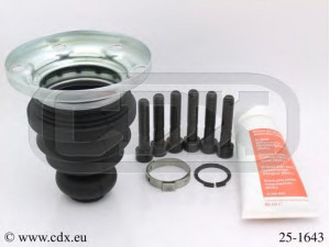 CDX 25-1643 gofruotoji membrana, kardaninis velenas 
 Ratų pavara -> Gofruotoji membrana