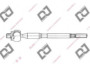 DJ PARTS DR1174 vidinė skersinė vairo trauklė 
 Vairavimas -> Vairo mechanizmo sujungimai
45503-B1010, 45503B1010