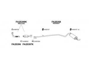 VENEPORTE 250163 išmetimo sistema 
 Išmetimo sistema -> Išmetimo sistema, visa