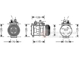 VAN WEZEL 0600K227 kompresorius, oro kondicionierius 
 Oro kondicionavimas -> Kompresorius/dalys
64528390743, 839074, 8390743