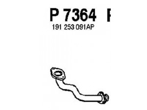 FENNO P7364 išleidimo kolektorius 
 Išmetimo sistema -> Išmetimo vamzdžiai
BM70402, 191253041AE, 191253091AP