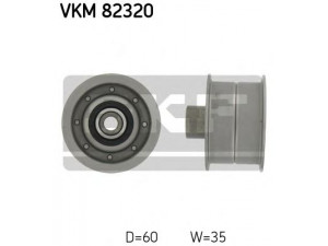 SKF VKM 82320 kreipiantysis skriemulys, paskirstymo diržas 
 Diržinė pavara -> Paskirstymo diržas/komplektas -> Laisvasis/kreipiamasis skriemulys
13074-05E00