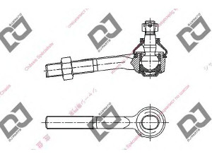 DJ PARTS DE1032 skersinės vairo trauklės galas 
 Vairavimas -> Vairo mechanizmo sujungimai
48570-31G25, 4857031G25