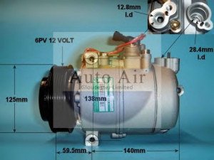 AUTO AIR GLOUCESTER 14-1207P kompresorius, oro kondicionierius 
 Oro kondicionavimas -> Kompresorius/dalys
4541207, 4869483, 5046891, 5048095