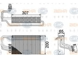 HELLA 8FV 351 336-131 garintuvas, oro kondicionierius 
 Oro kondicionavimas -> Garintuvas
174 6954