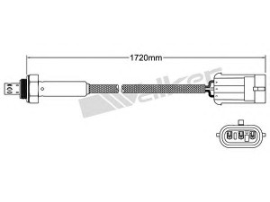 WALKER PRODUCTS 250-23815 lambda jutiklis 
 Variklis -> Variklio elektra
60576530