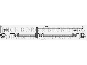 BORG & BECK BBH7749 stabdžių žarnelė 
 Stabdžių sistema -> Stabdžių žarnelės
01464-SEA-E00