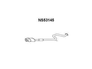 VENEPORTE NS53145 vidurinis duslintuvas 
 Išmetimo sistema -> Duslintuvas
2030070J00, B030M70J0BGA