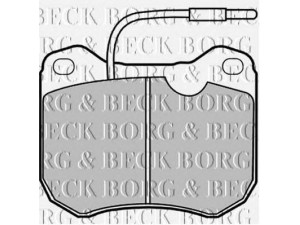 BORG & BECK BBP1064 stabdžių trinkelių rinkinys, diskinis stabdys 
 Techninės priežiūros dalys -> Papildomas remontas
424835, 424882, 425020, 425026