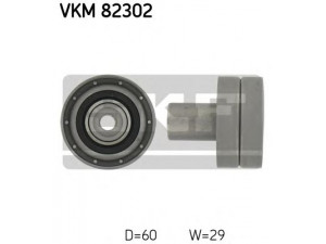 SKF VKM 82302 kreipiantysis skriemulys, paskirstymo diržas 
 Diržinė pavara -> Paskirstymo diržas/komplektas -> Laisvasis/kreipiamasis skriemulys
13077-54A00