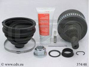 CDX 374/48 jungčių komplektas, kardaninis velenas 
 Ratų pavara -> Sujungimai/komplektas
A6383341734