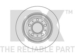 NK 204854 stabdžių diskas 
 Stabdžių sistema -> Diskinis stabdys -> Stabdžių diskas
272429