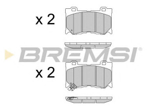 BREMSI BP3540 stabdžių trinkelių rinkinys, diskinis stabdys
AY04-0NS146, AY040NS139, AY040NS146
