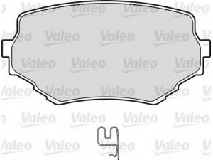 VALEO 598534 stabdžių trinkelių rinkinys, diskinis stabdys 
 Techninės priežiūros dalys -> Papildomas remontas
55200-65D00, 55200-65D10, 55200-65D11