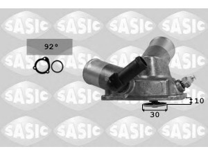 SASIC 9000729 termostatas, aušinimo skystis 
 Aušinimo sistema -> Termostatas/tarpiklis -> Thermostat
1338009, 1338097