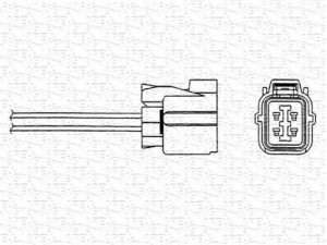 MAGNETI MARELLI 460002142810 lambda jutiklis 
 Variklis -> Variklio elektra
36531-P45-G012, 36531-P45-G02, 36531P45G012