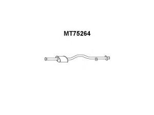 VENEPORTE MT75264 priekinis duslintuvas
MR127375, MR431800