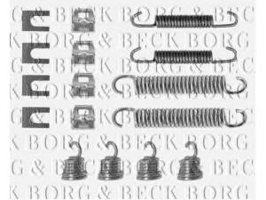 BORG & BECK BBK6090 priedų komplektas, diskinių stabdžių trinkelės 
 Stabdžių sistema -> Diskinis stabdys -> Stabdžių dalys/priedai