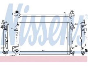 NISSENS 630742 radiatorius, variklio aušinimas 
 Aušinimo sistema -> Radiatorius/alyvos aušintuvas -> Radiatorius/dalys
1300 251, 13108569, 1300 251, 13108569