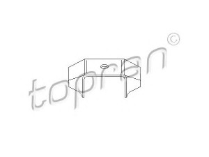 TOPRAN 720 469 variklio montavimas 
 Variklis -> Variklio montavimas -> Variklio montavimo rėmas
1844 16, 1844 16