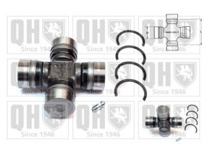 QUINTON HAZELL QL506 universali jungtis, diferencialinė krumplinė pavara 
 Ašies pavara -> Diferencialas
04371-36020, 04371-36021, 04371-36030