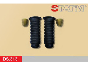 STATIM DS.313 apsauginio dangtelio komplektas, amortizatorius 
 Ašies montavimas/vairavimo mechanizmas/ratai -> Montavimas, pakabos statramstis
03444350, 344349, 344435, 344446