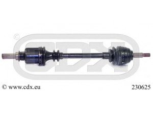 CDX 230625 kardaninis velenas 
 Ratų pavara -> Kardaninis velenas
7711368284, 8200167535, 8200356803