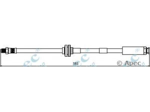 APEC braking HOS3927 stabdžių žarnelė 
 Stabdžių sistema -> Stabdžių žarnelės
51800680, 1563598, 9S512078AA, 51800680