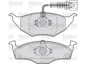 VALEO 598734 stabdžių trinkelių rinkinys, diskinis stabdys 
 Techninės priežiūros dalys -> Papildomas remontas
8Z0698151