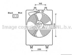 AVA QUALITY COOLING HD7536 ventiliatorius, radiatoriaus
38616P8FA01