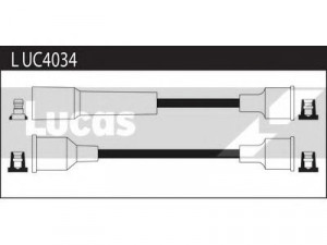LUCAS ELECTRICAL LUC4034 uždegimo laido komplektas 
 Kibirkšties / kaitinamasis uždegimas -> Uždegimo laidai/jungtys