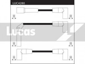 LUCAS ELECTRICAL LUC4280 uždegimo laido komplektas 
 Kibirkšties / kaitinamasis uždegimas -> Uždegimo laidai/jungtys