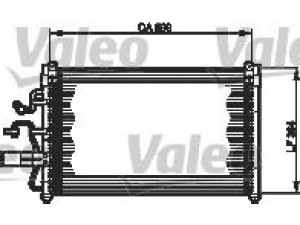 VALEO 818057 kondensatorius, oro kondicionierius 
 Oro kondicionavimas -> Kondensatorius
96207354, 96211815, 96394346, 96484258