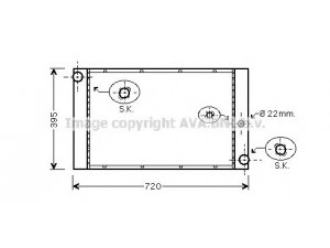 AVA QUALITY COOLING BW2277 radiatorius, variklio aušinimas 
 Aušinimo sistema -> Radiatorius/alyvos aušintuvas -> Radiatorius/dalys
17112248478, 17117792832, 2248478