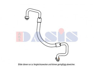 AKS DASIS 885845N aukšto slėgio linija, oro kondicionavimas 
 Oro kondicionavimas -> Žarnelės/vamzdeliai
1370313, 1384282, 1466267, 1505597