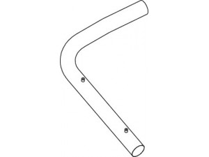 DINEX 47720 išleidimo kolektorius 
 Išmetimo sistema -> Išmetimo vamzdžiai
85.15201.5018