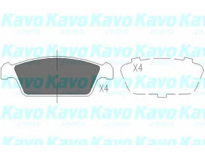 KAVO PARTS KBP-8515 stabdžių trinkelių rinkinys, diskinis stabdys 
 Techninės priežiūros dalys -> Papildomas remontas
4BP365908264, 1A6133280C, 1A613328B
