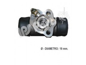 IPS Parts ICR-4297 rato stabdžių cilindras 
 Stabdžių sistema -> Ratų cilindrai
47550-20051, 47570-20050
