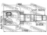 FEBEST 1611-169CVTRH jungtis, kardaninis velenas
A1693705672