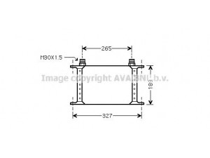 AVA QUALITY COOLING RE3055 alyvos aušintuvas, variklio alyva
AC00470