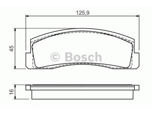 BOSCH 0 986 494 543 stabdžių trinkelių rinkinys, diskinis stabdys 
 Techninės priežiūros dalys -> Papildomas remontas
21213 3501090, 2123 3501090, 2123 3501090