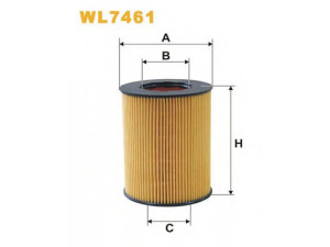 WIX FILTERS WL7461 alyvos filtras 
 Techninės priežiūros dalys -> Techninės priežiūros intervalai
30750013, LR001419
