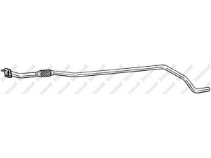 BOSAL 950-047 išleidimo kolektorius 
 Išmetimo sistema -> Išmetimo vamzdžiai
51 782 326