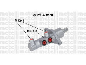 METELLI 05-0543 pagrindinis cilindras, stabdžiai 
 Stabdžių sistema -> Pagrindinis stabdžių cilindras
BPYS-43-40Z, BPYS-43-40ZB, BPYS-43-40ZC