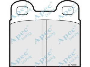 APEC braking PAD123 stabdžių trinkelių rinkinys, diskinis stabdys 
 Techninės priežiūros dalys -> Papildomas remontas
0060712608, 0060714402, 0060714404