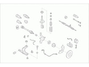 ZF Parts VW-PASSA-FZ009 vairavimo mechanizmas; rato pakaba 
 Ašies montavimas/vairavimo mechanizmas/ratai -> Prekių paieška pagal schemą